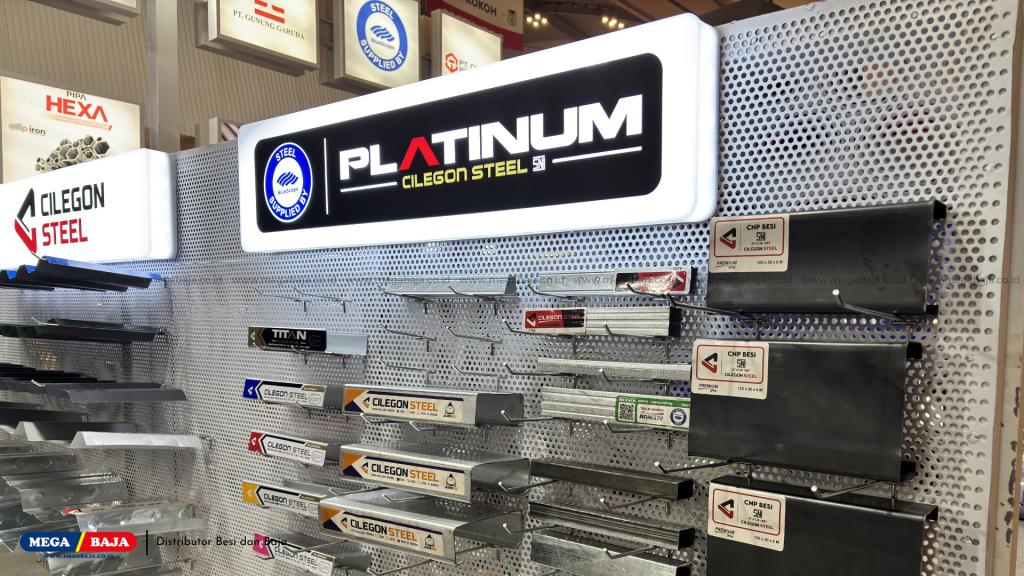 Baja Ringan Cilegon Steel x Bluescope dirancang menggunakan baja berkekuatan tarik tinggi