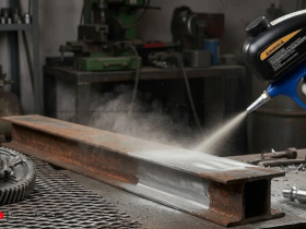 Alat Sandblasting Portabel : Solusi Praktis Pembersihan Karat Konstruksi