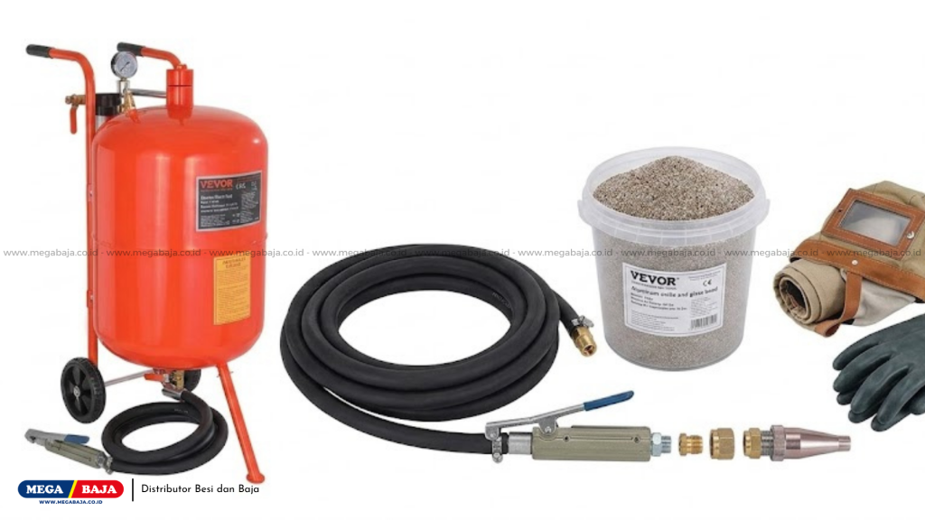 Tabung dan Peralatan Lain Sandblasting