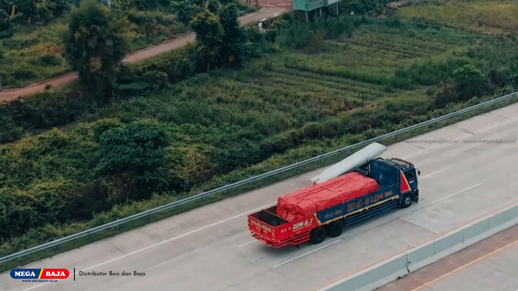 Armada Mega Baja selalu siap dalam Jalur Distribusi yang "Gaspol!"