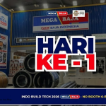 Hari Ke- 1 Mega Baja di IndoBuildTech Expo 2026  : Menjelajahi Revolusi Material Modern