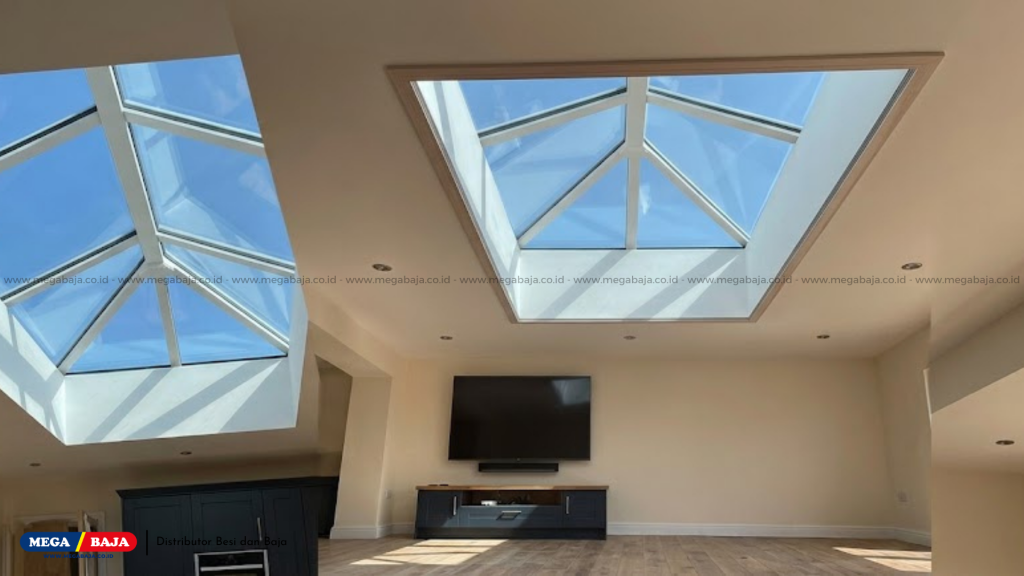 Memasang skylight blinds