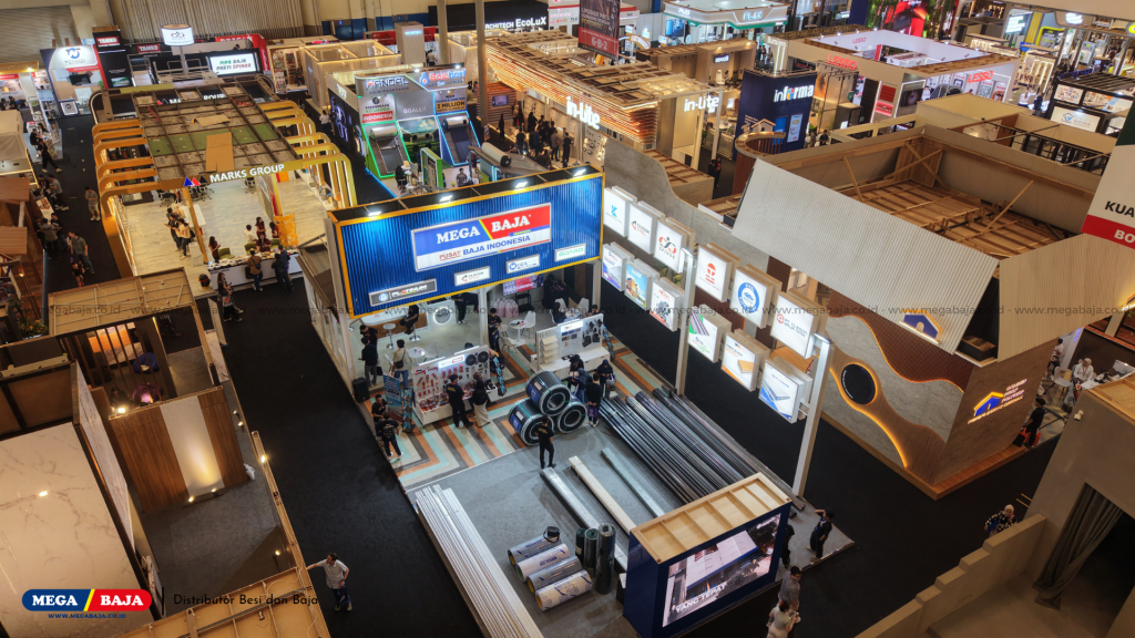 Lokasi Booth Expo Mega Baja di Interior Booth 6-B-5