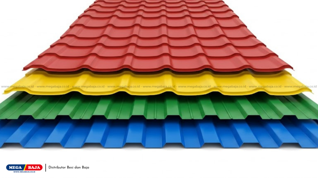 Spandek menjadi pilihan favorit untuk penutup atap rumah berdesain minimalis modern