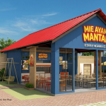 Bagaimana efisiensi material spandek zincalume dalam arsitektur warung?