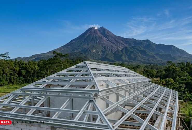 Baja Ringan Cilegon Steel : Cocok untuk Struktur Atap Modern Di Yogyakarta