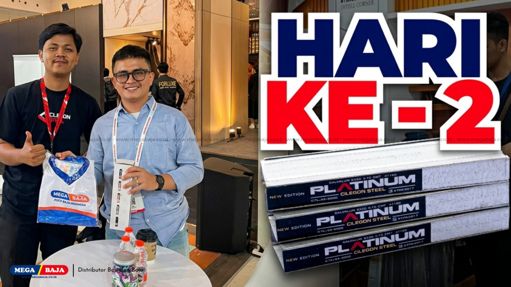 Hari Ke- 2 Mega Baja di IndoBuildTech Expo 2026 : Eksplorasi Asli Teknologi Konstruksi