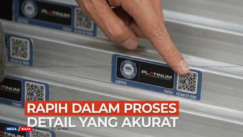 Baja Ringan Cilegon Steel memberikan kesan kokoh sekaligus bersih