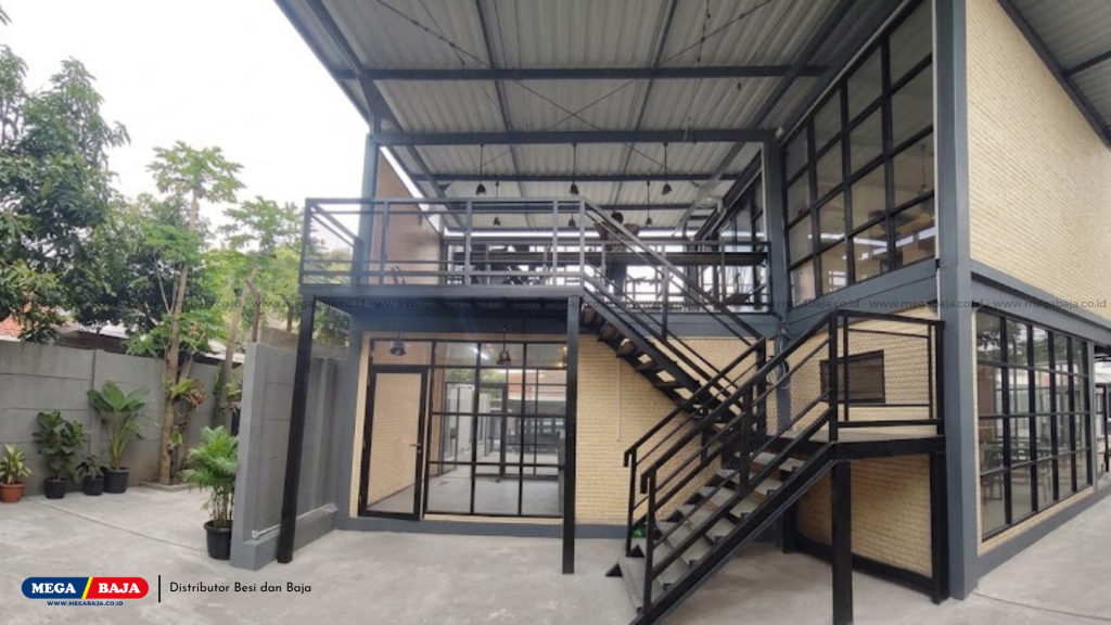 Spesifikasi Material Struktur Kafe Modern
