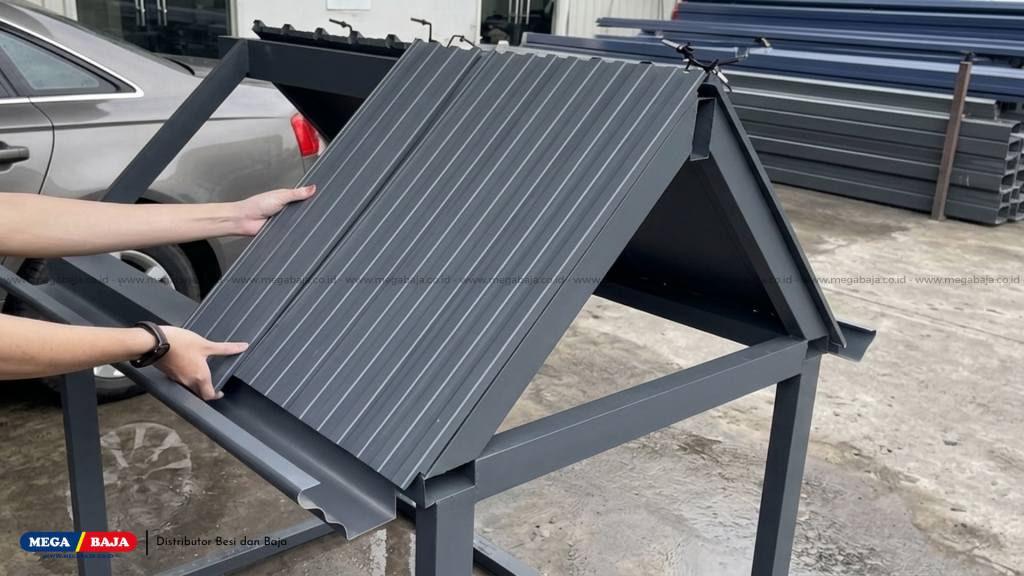 Mega Flutalum tetap presisi dan tidak melengkung meski terpapar panas