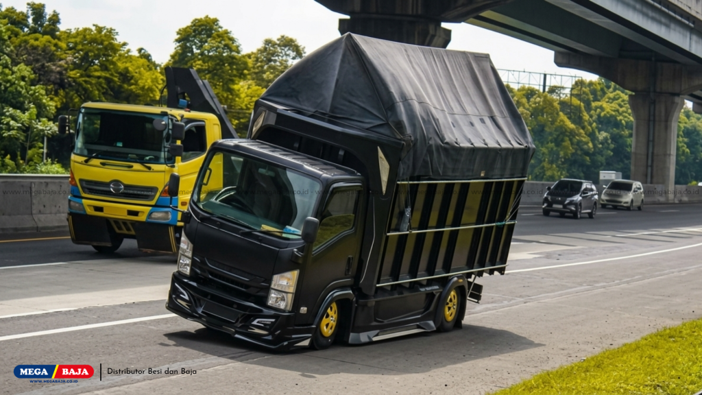 Truk Engkel Dobel: Rekayasa Distribusi Logistik Aman Tanpa Risiko Over Loading