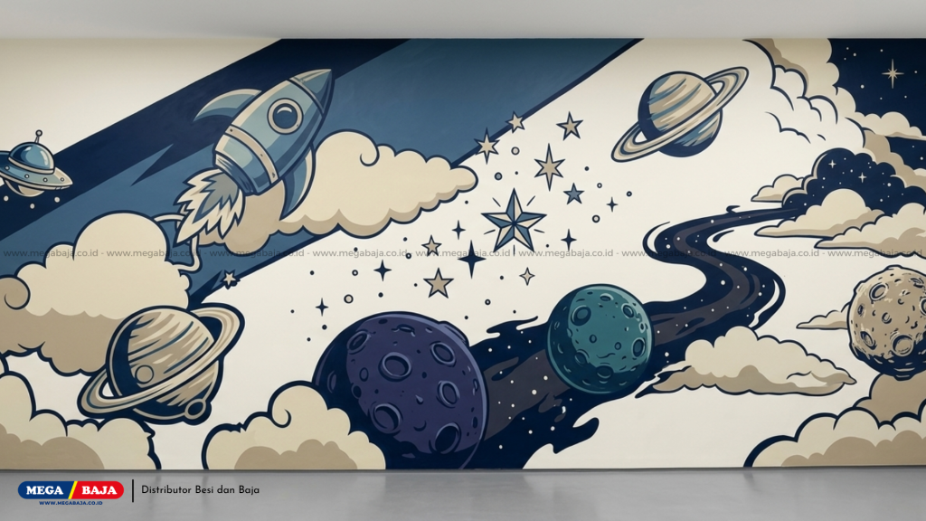 Penerapan konsep seni mural