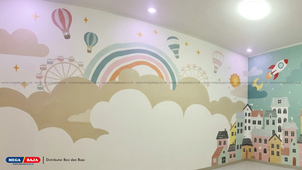 Konsep Mural Kamar Anak