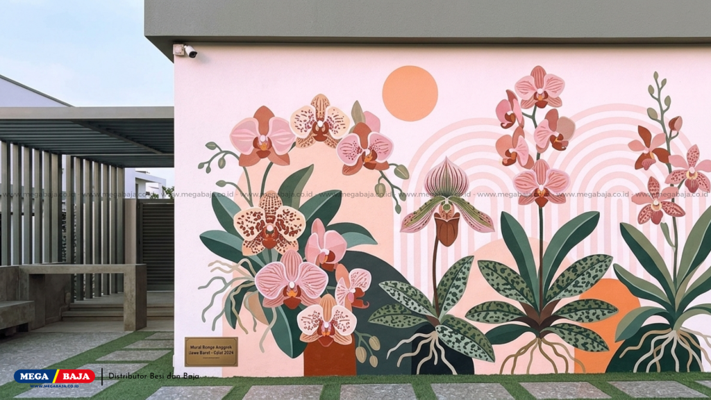 Apakah mural dinding luar ruangan membutuhkan jenis cat yang berbeda?