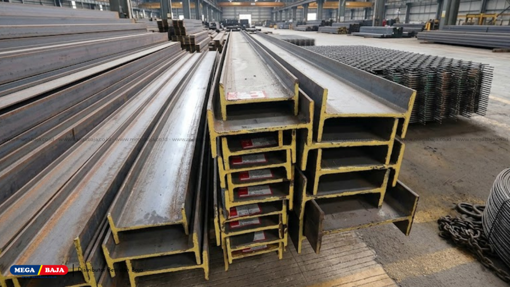 Besi WF Stok Melimpah di Mega Baja