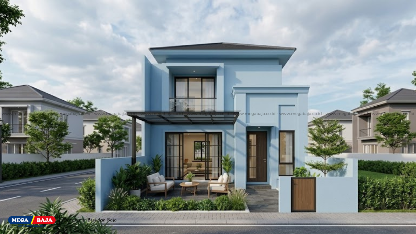 Rekomendasi Model Rumah Minimalis Hemat Biaya Favorit Pasangan Muda Terpopuler