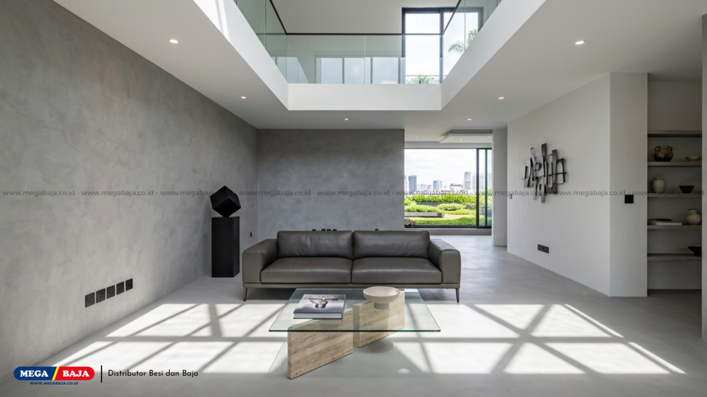 Aplikasi Coating Polyurethane : Melindungi Estetika Microcement Arsitektur Modern