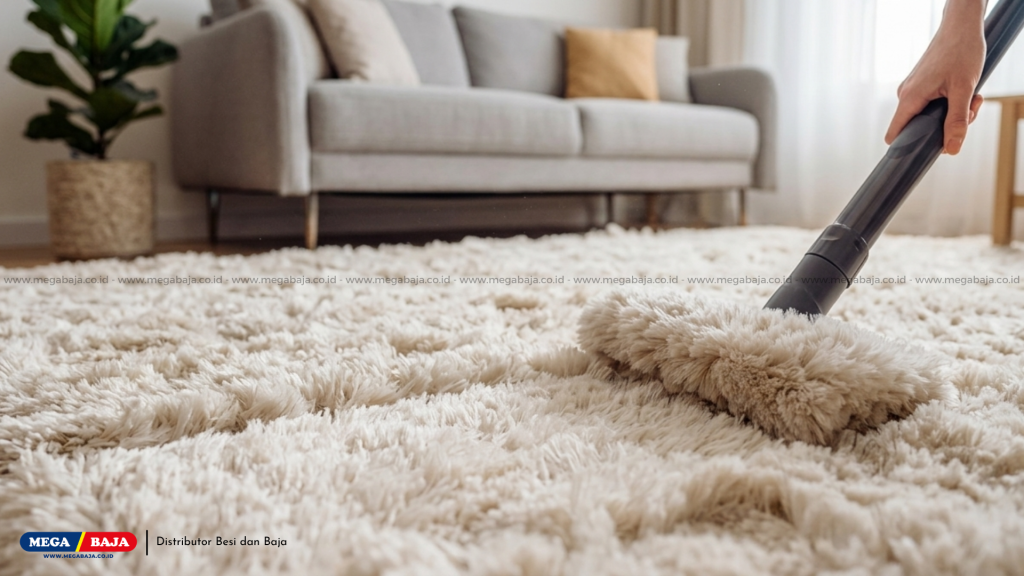 Karpet wol memiliki kemampuan alami menyerap uap air