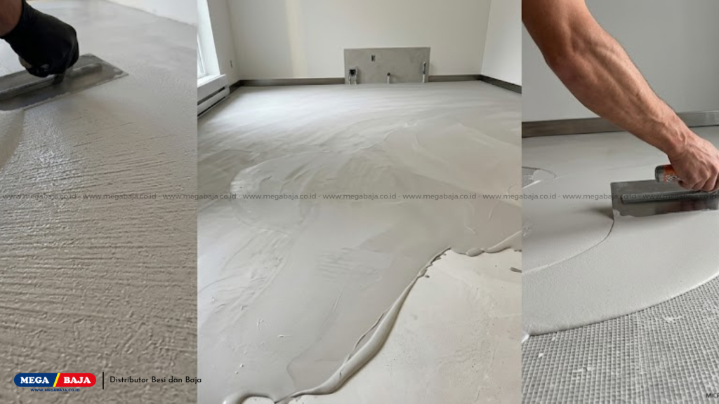 Tahapan Teknis Aplikasi Pelapis Permukaan Microcement