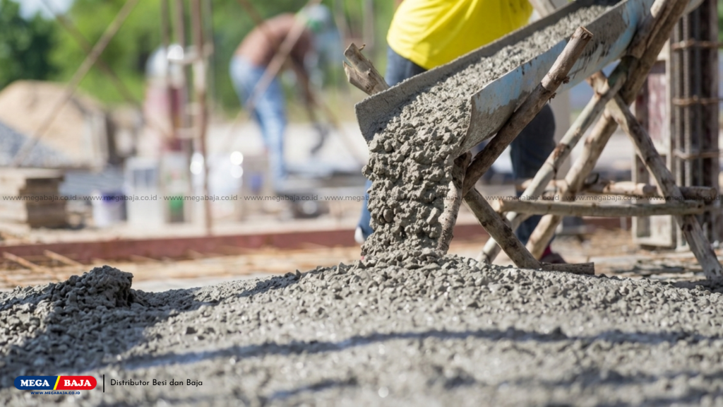 Proses Pengecoran Rabat Beton
