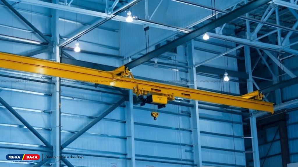 Pemanfaatan Efektif Sebagai Lintasan Jalur Crane Monorel