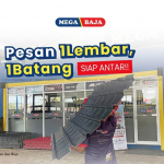 Di Mega Baja, Beli 1 Lembar atau 1 Batang Tetap Diantar Sampai Rumah