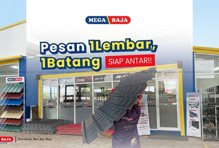 Di Mega Baja, Beli 1 Lembar atau 1 Batang Tetap Diantar Sampai Rumah