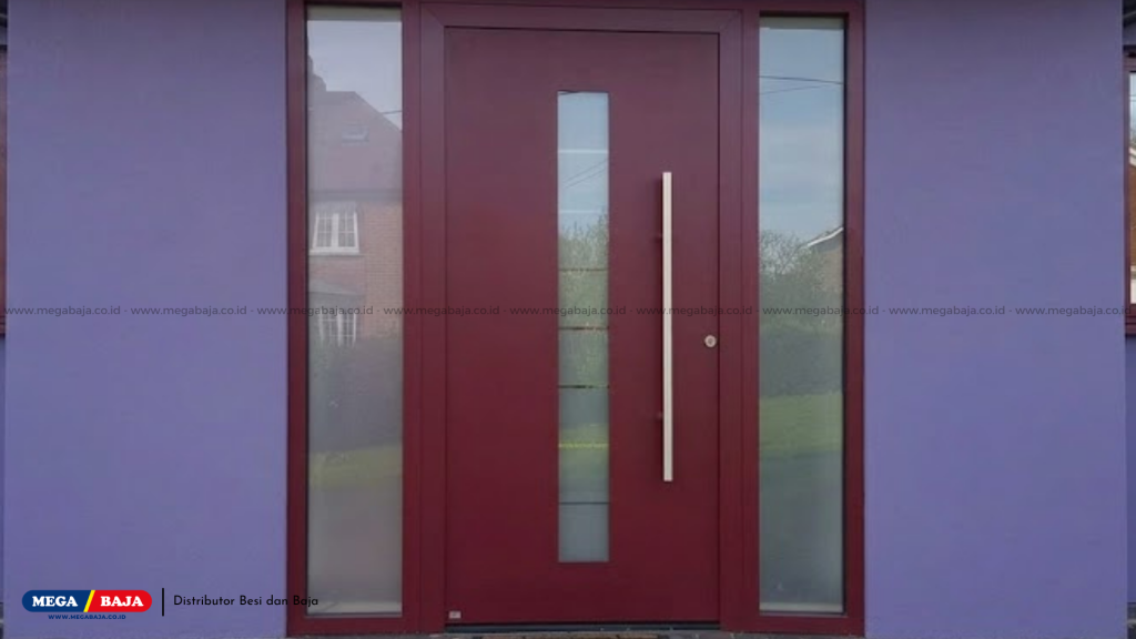 Berapa ketebalan kaca ideal untuk pintu aluminium?