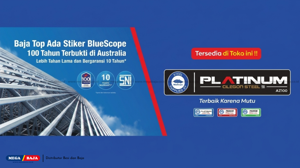 Rangka Baja Ringan Platinum : Kolaborasi Premium Cilegon Steel X BlueScope Australia
