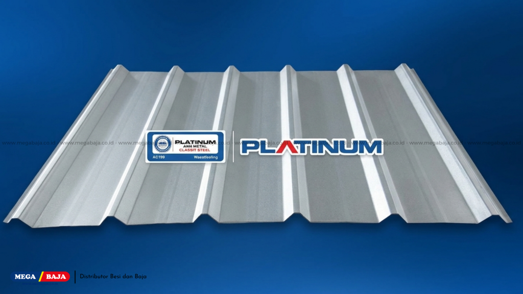 Atap Metal Platinum dari Cilegon Steel merupakan solusi penutup atap berbahan BJLAS