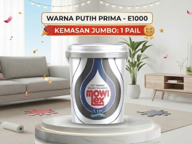 Proteksi Dinding Luar : Varian Mowilex dengan Formulasi 100% Akrilik Tangguh
