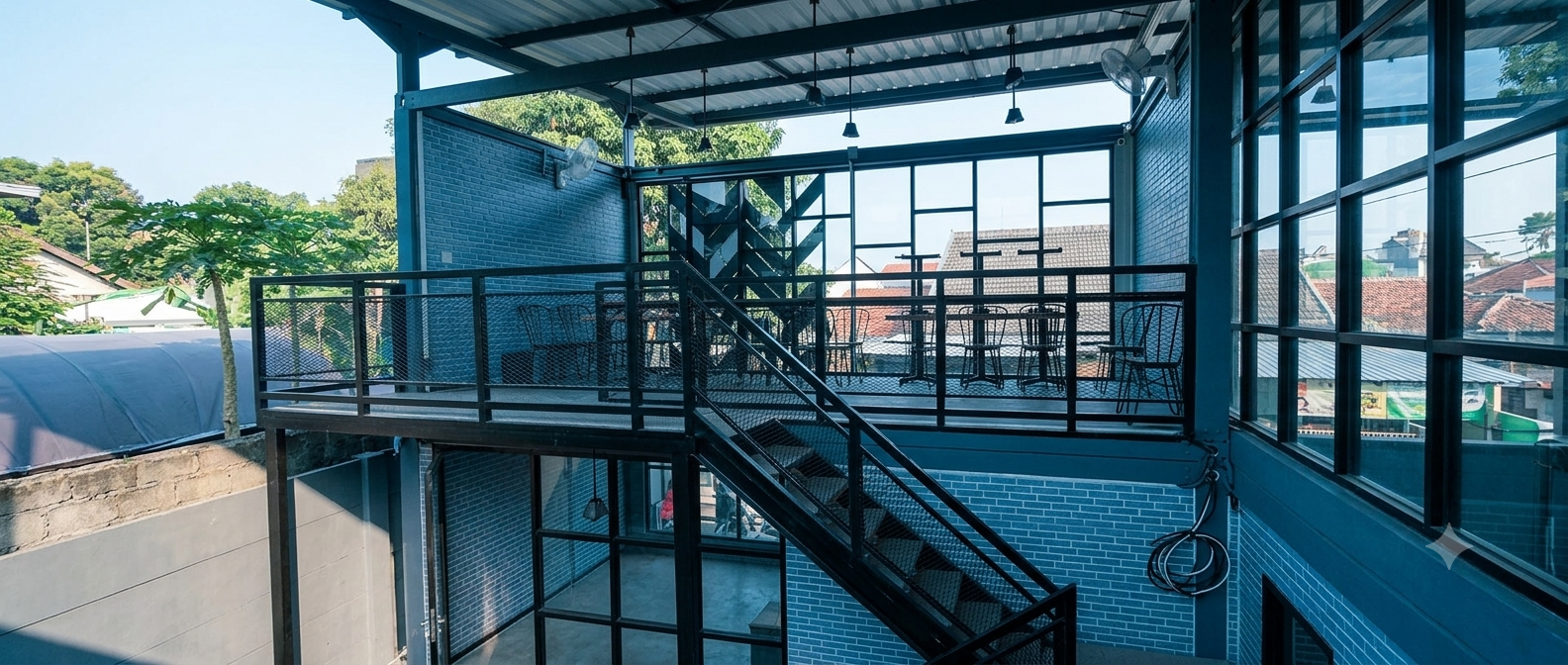 Mengapa Rangka Baja Ringan bisa bikin Kafe Menjadi lebih Efisien?