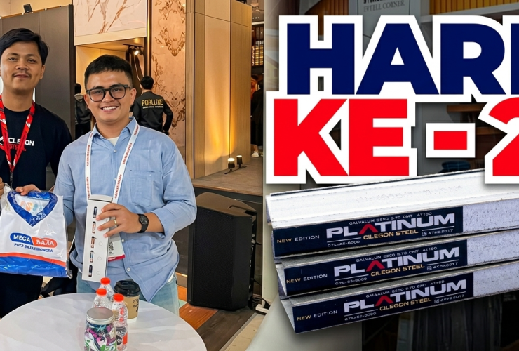 Hari Ke- 2 Mega Baja di IndoBuildTech Expo 2026  : Eksplorasi Asli Teknologi Konstruksi