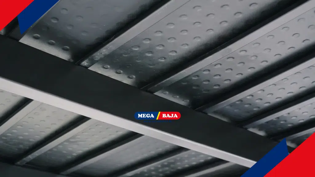 Mega Deck dan Besi CNP pada kekuatan lantai mezzanine