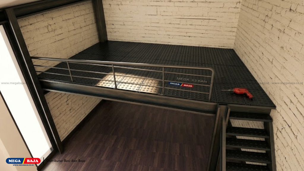 Mega Deck dari Mega Baja merupakan solusi lantai mezzanine modern yang menawarkan kombinasi kekuatan