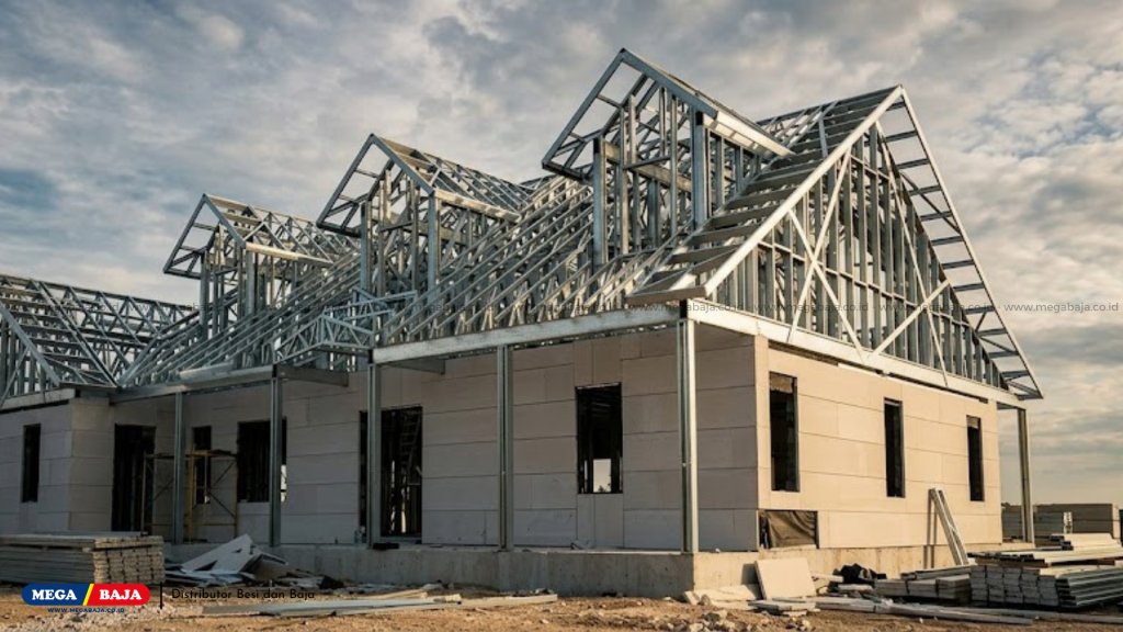 Menyelaraskan Visi Arsitektur dan Efisiensi Biaya Baja Ringan Proyek Perumahan