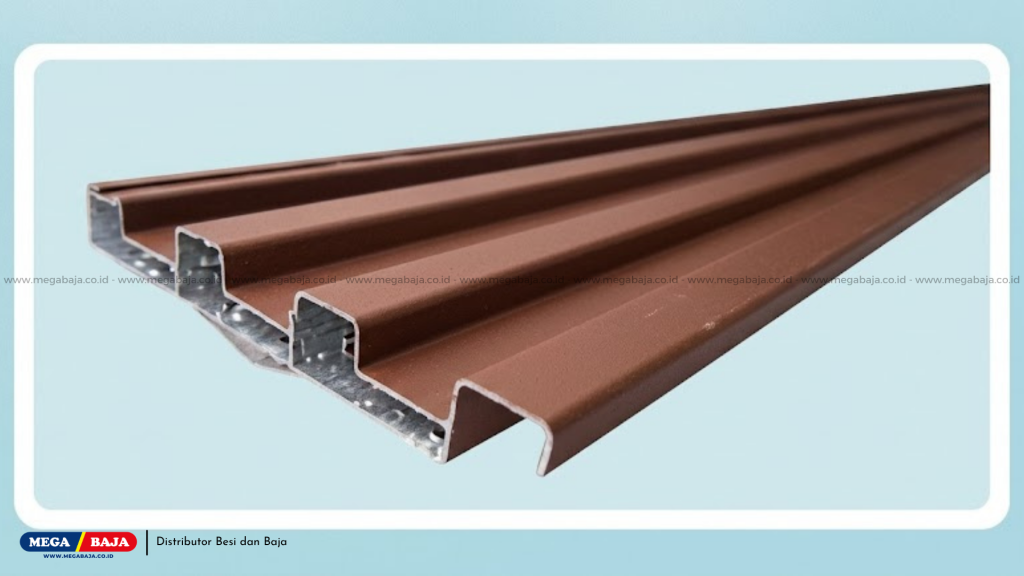 Penggunaan aluminium beralur Mega Flutalum memberikan solusi ideal