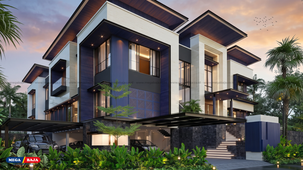 Penerapan Villa Turkiye Modern Dan Efisiensi Material Pembangunan