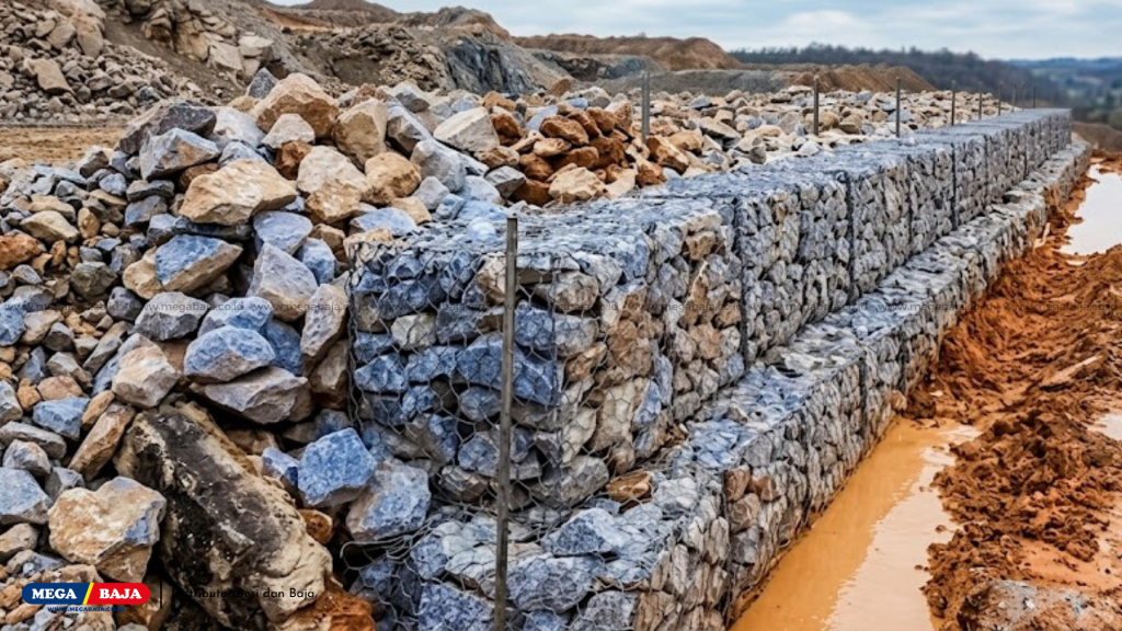 Sistem Gabion dan Riprap untuk Erosi