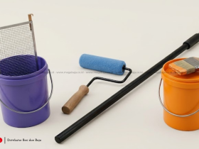 Memahami Trik Efisiensi Aplikasi Cat Bangunan Menggunakan Roller, Tray, dan Masking Tape