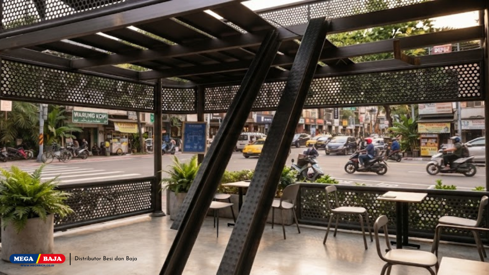 Mengenal Pemasangan Plat Lantai Dek Logam Mega Deck untuk Efisiensi Proyek Konstruksi Modern