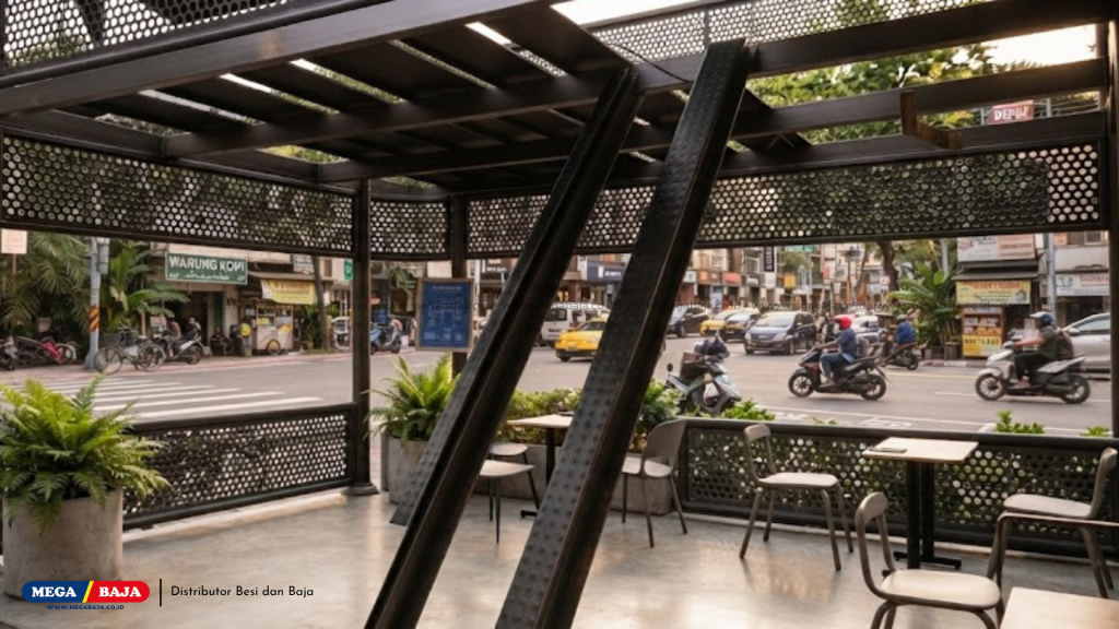 Mengenal Pemasangan Plat Lantai Dek Logam Mega Deck untuk Efisiensi Proyek Konstruksi Modern