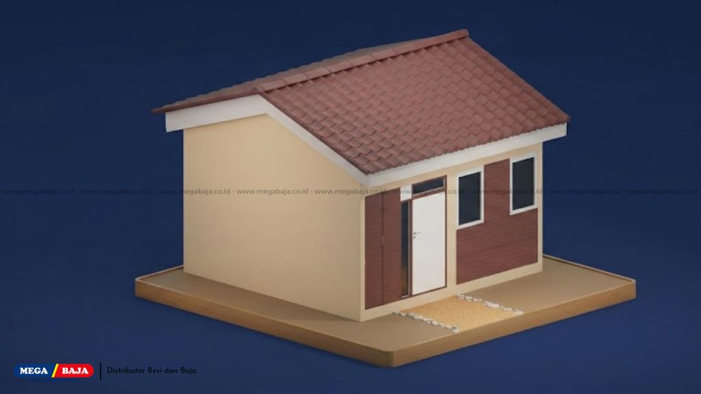 RISHA (Rumah Instan Sederhana Sehat) serta pengaplikasian bata interlock.