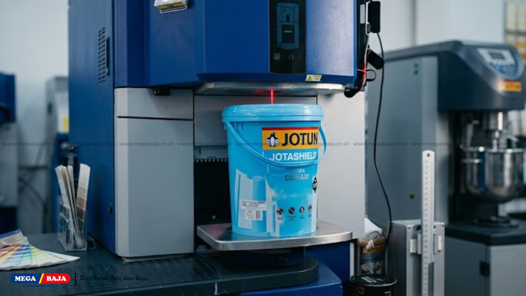 cat tinting sesuai kuantitas riil yang dibutuhkan - Jotun Jotashield