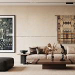 Menciptakan Suasana Rumah Melalui Perpaduan Material Interior Yang Earthy Warm !