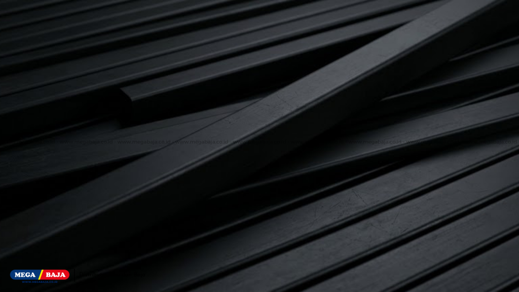 Matte Black / Hitam Doff Besi Nako