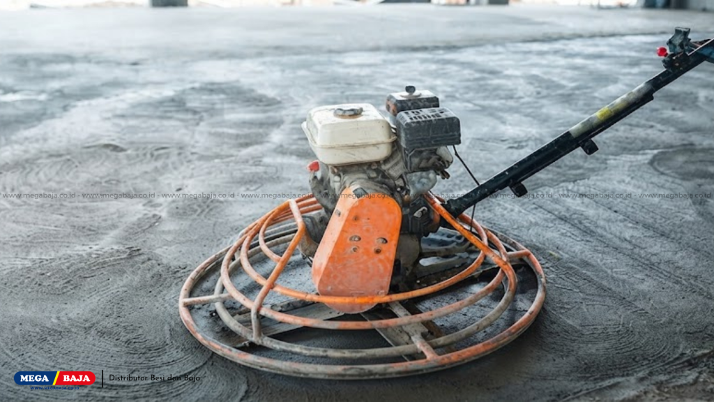 Beton Trowel Hardener Gaya Industrial