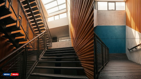 Solusi Lantai Dan Tangga Tangguh Menggunakan BMI Floor Board Serta BMI Stair