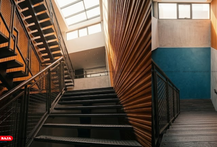 Solusi Lantai Dan Tangga Tangguh Menggunakan BMI Floor Board Serta BMI Stair