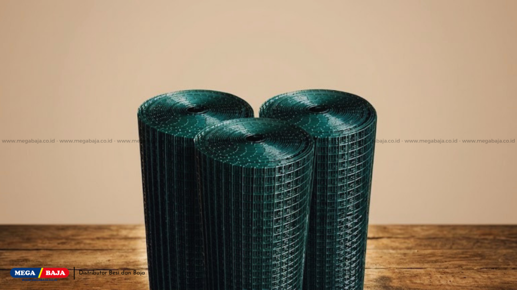 Spesifikasi Teknis Mega Mesh PVC Weldid